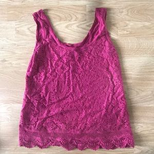 Target Mossimo Brand Maroon Tank
